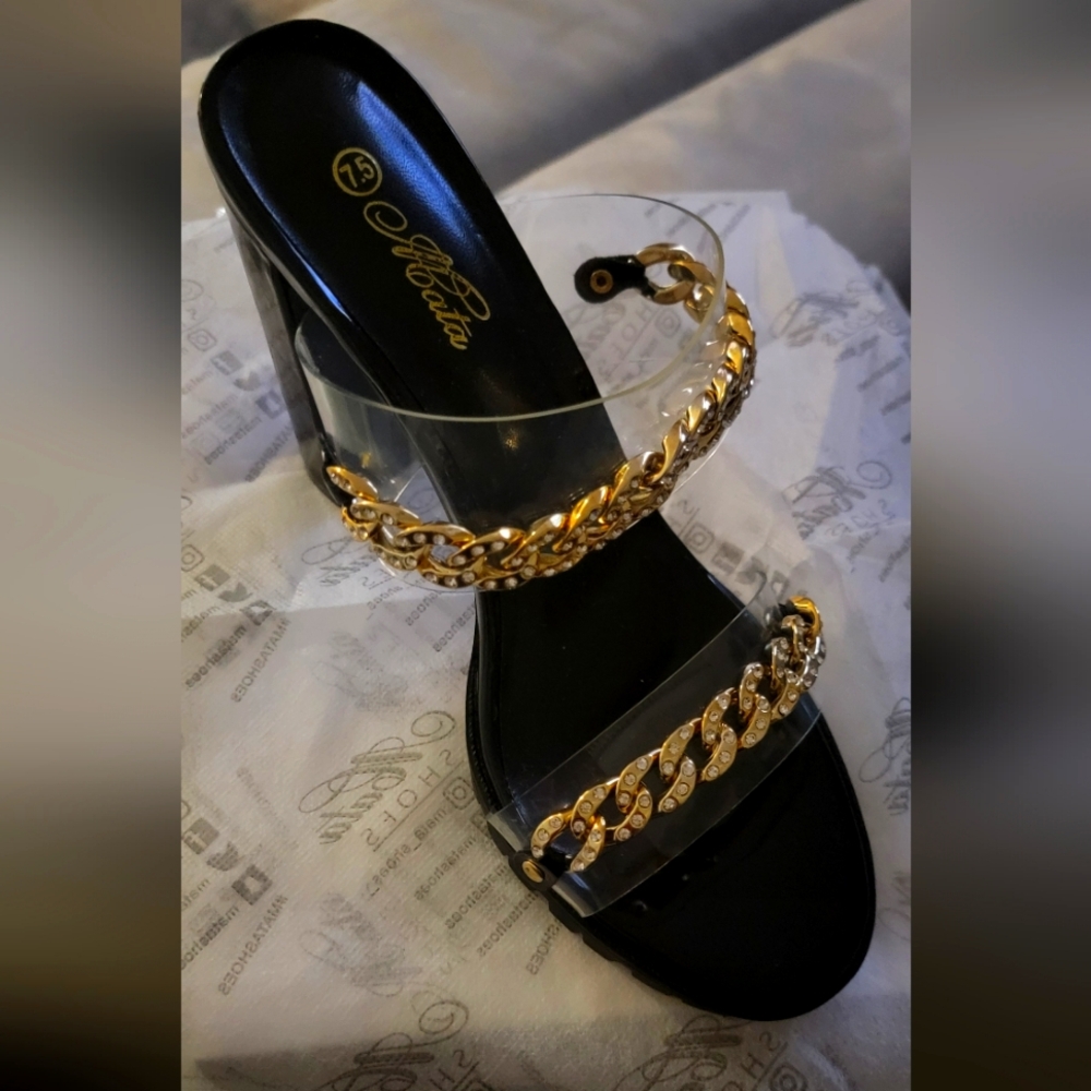 Black heels